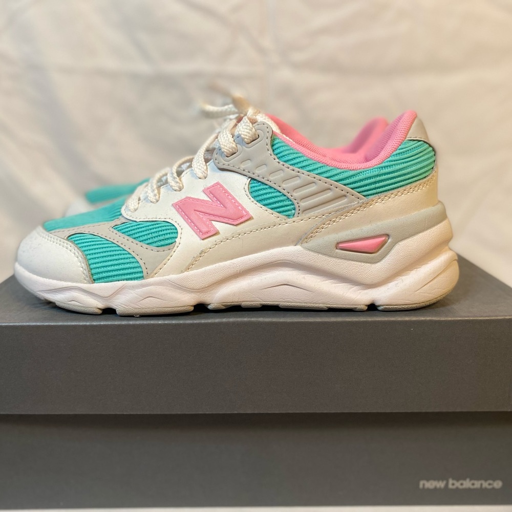 New Balance Womens 8. Pink, gray, mint and pale pink. Worn once.